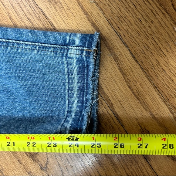 Madewell | Skinny Overalls Drop Hem Edition Indigo Size S - Picture 14 of 16